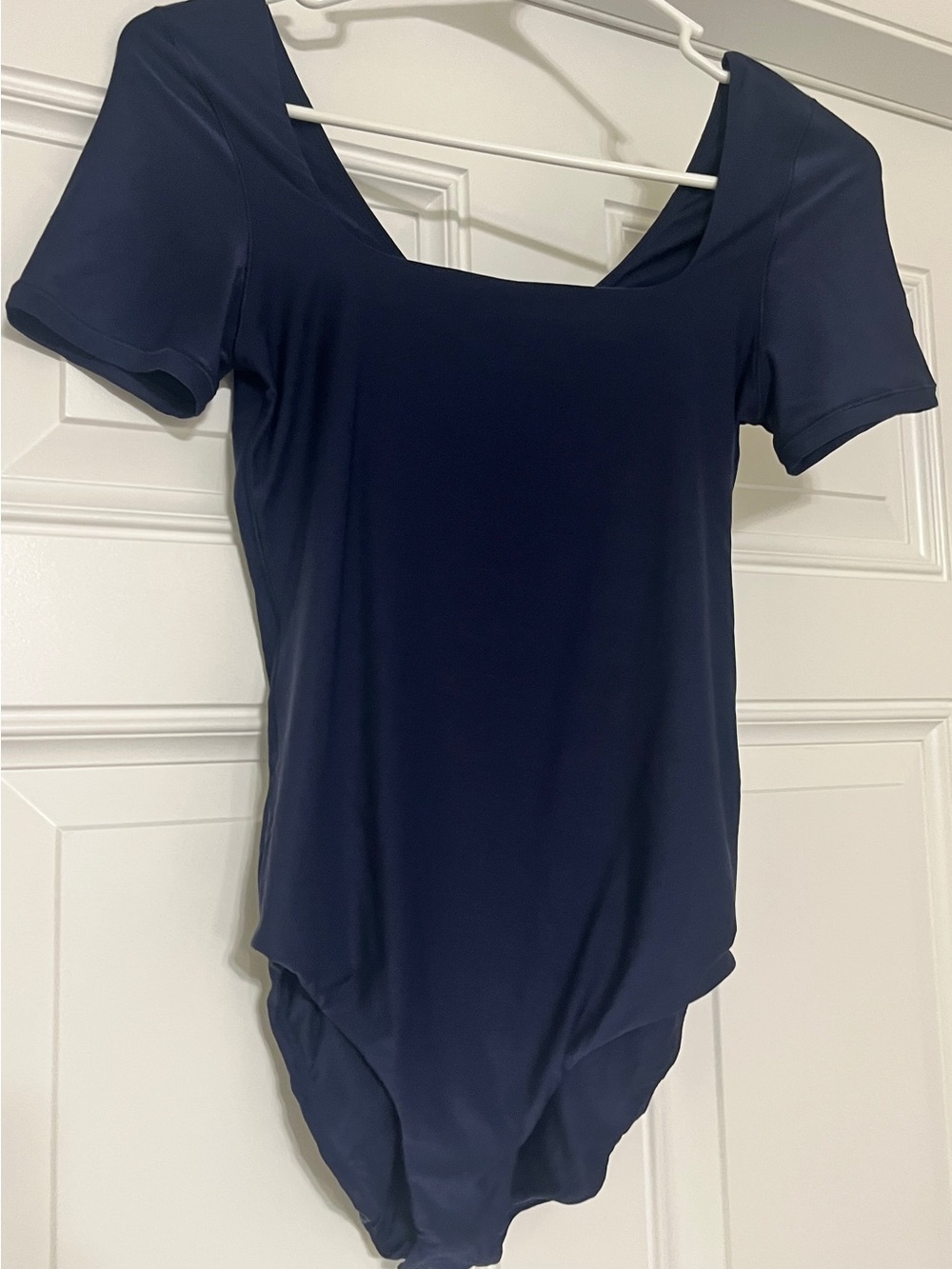 Aerie Smoothez navy Bodysuit medium short sleeved